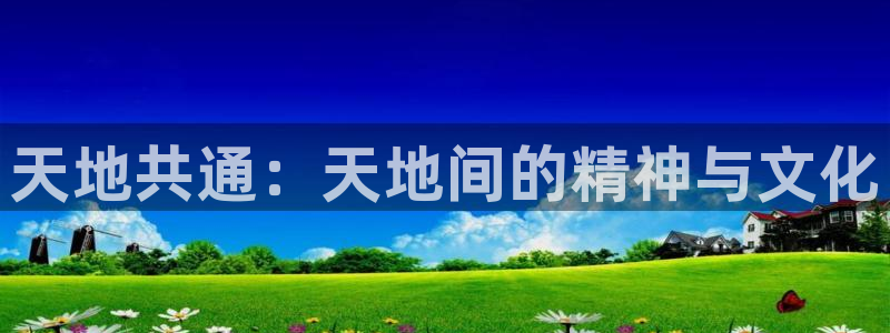 韩漫双男主推荐漫画：天地共通：天地间的精神与文化
